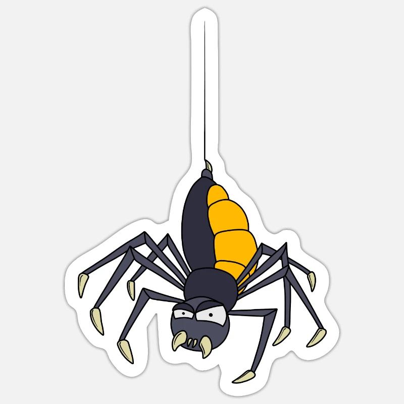 Spider Sticker size S (10 x 10 cm)
