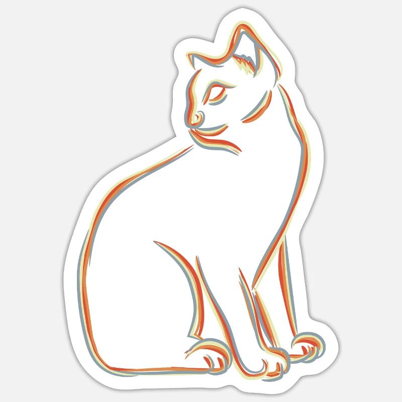 Sticker taille S (10 x 10 cm) - 