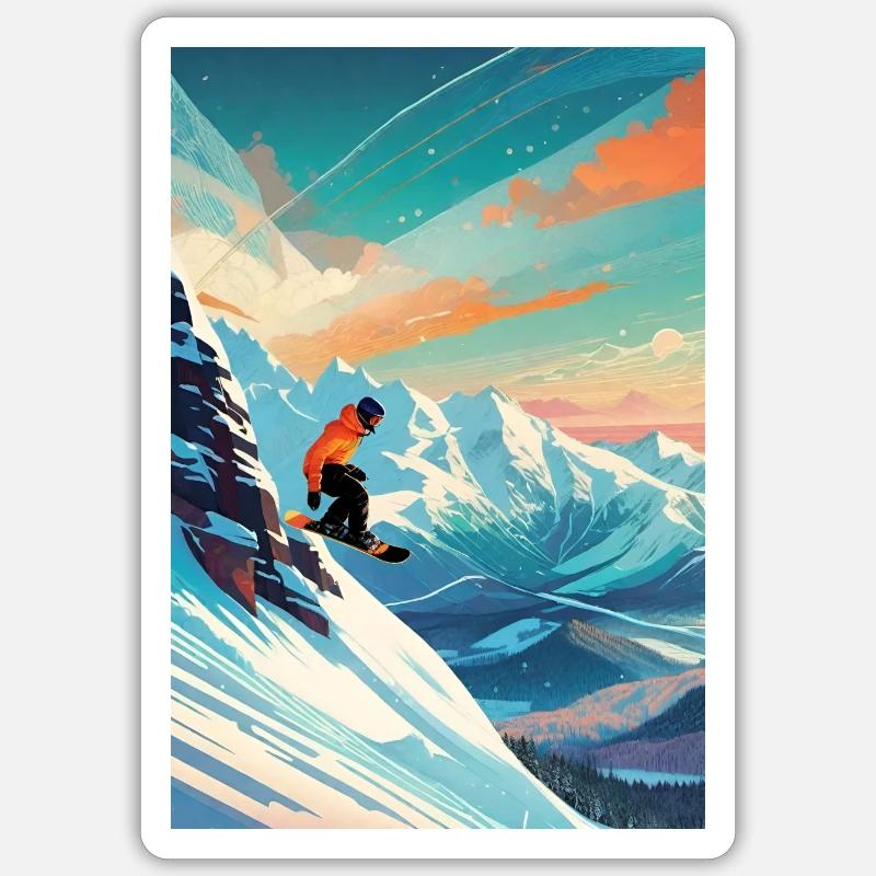 Sticker Größe S (10 x 10 cm) - 
