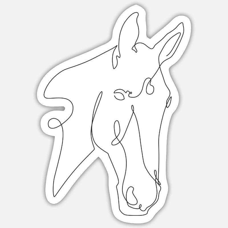 Sticker Größe S (10 x 10 cm) - 