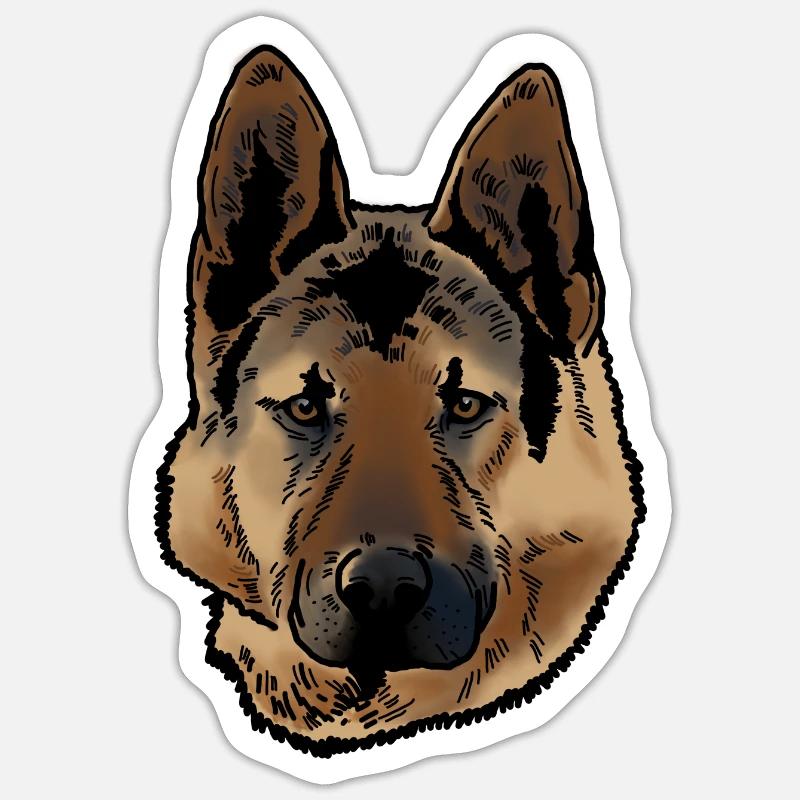 Sticker Größe S (10 x 10 cm) - 