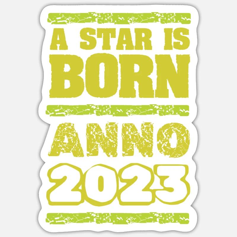 2023 - Sticker Größe S (10 x 10 cm) - Mattweiß