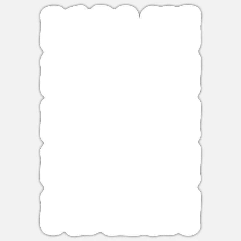 Cadeau pour Malin - Sticker taille S (10 x 10 cm) - blanc mat