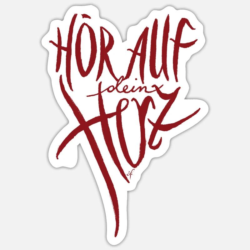 Sticker Größe S (10 x 10 cm) - 