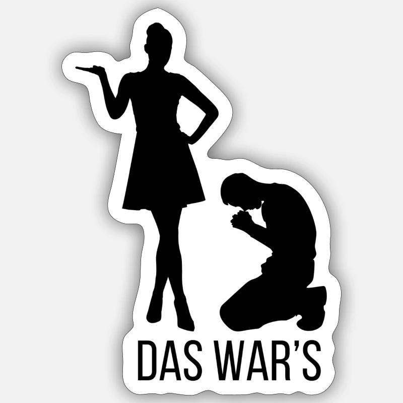 Sticker Größe S (10 x 10 cm) - 