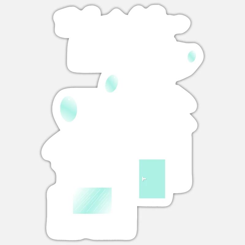 Sticker size S (10 x 10 cm) - 