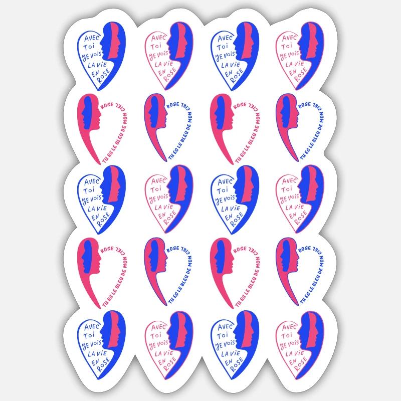 Sticker taille S (10 x 10 cm) - 