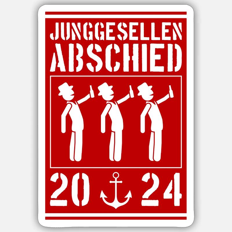 Sticker Größe S (10 x 10 cm) - 