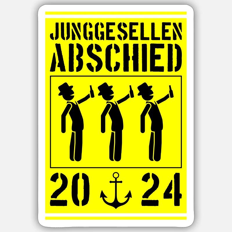 Sticker Größe S (10 x 10 cm) - 