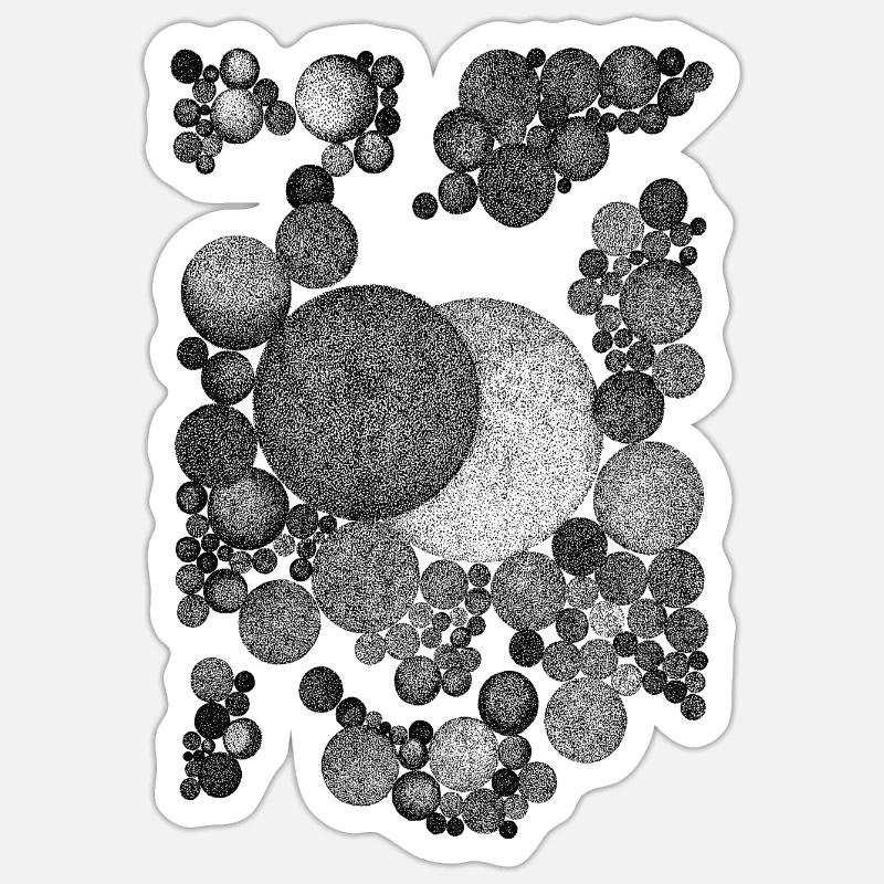 Modèle 3 Sticker taille S (10 x 10 cm)