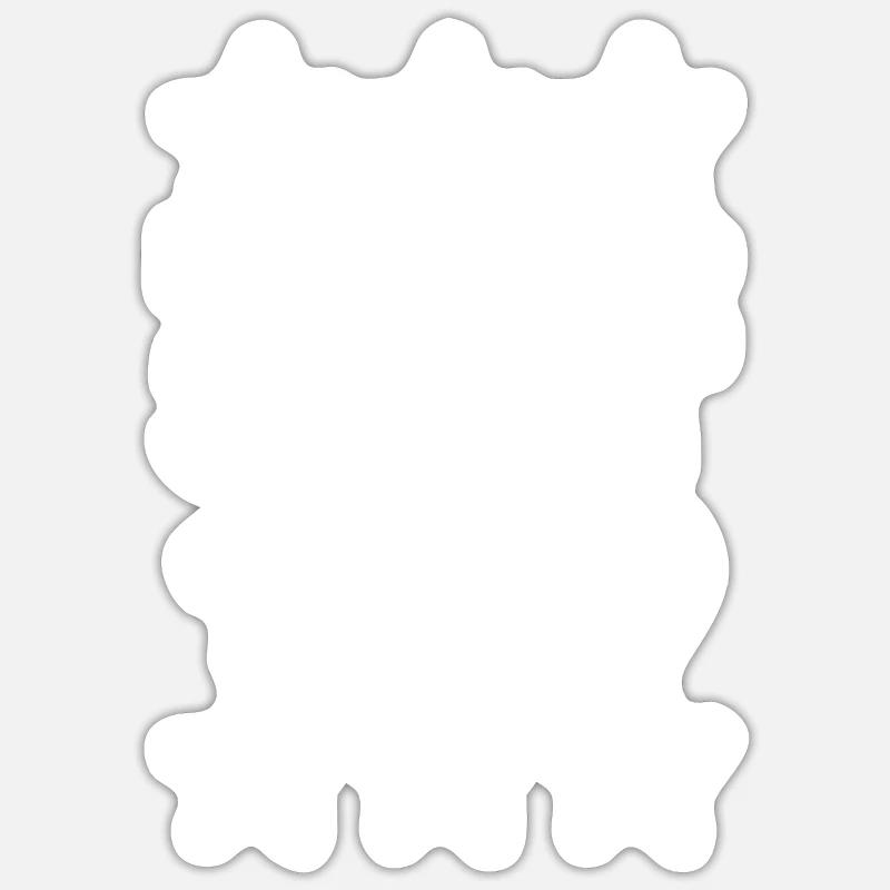 1999 - Sticker Größe S (10 x 10 cm) - Mattweiß