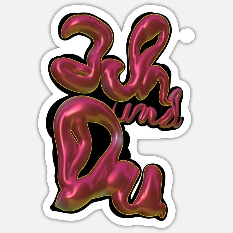 Sticker taille S (10 x 10 cm) - 