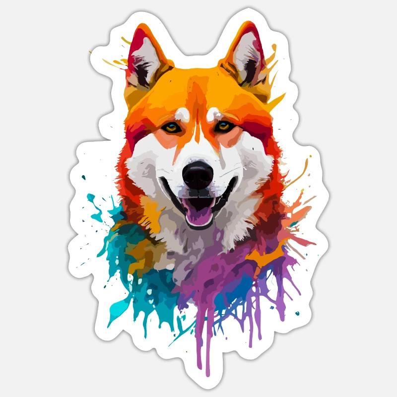 Sticker Größe S (10 x 10 cm) - 