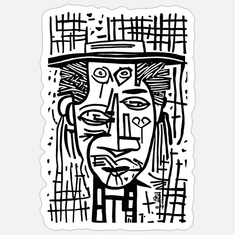 Sticker Größe S (10 x 10 cm) - 