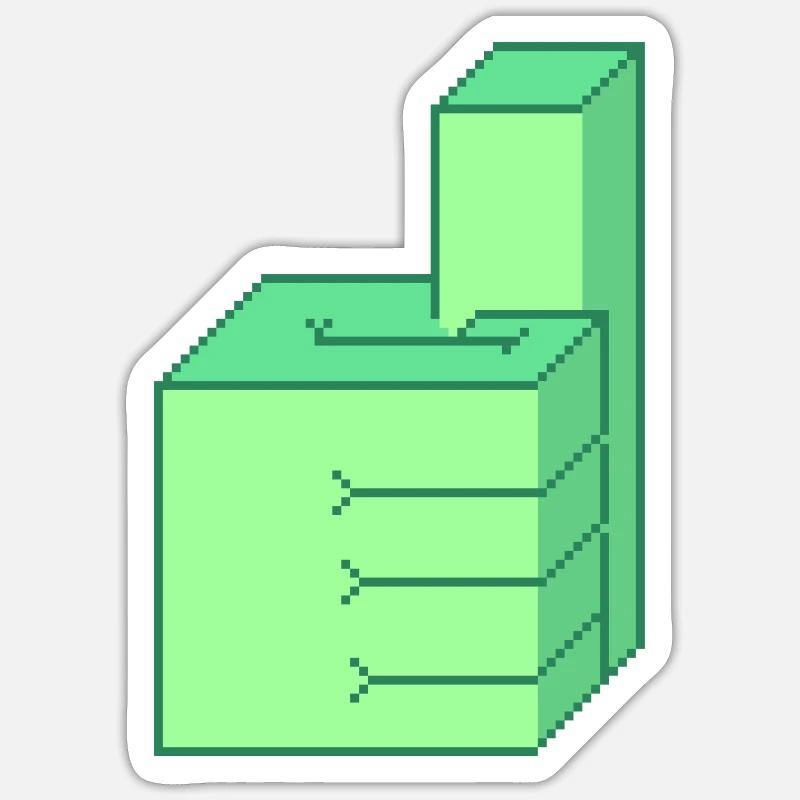 Sticker Größe S (10 x 10 cm) - 
