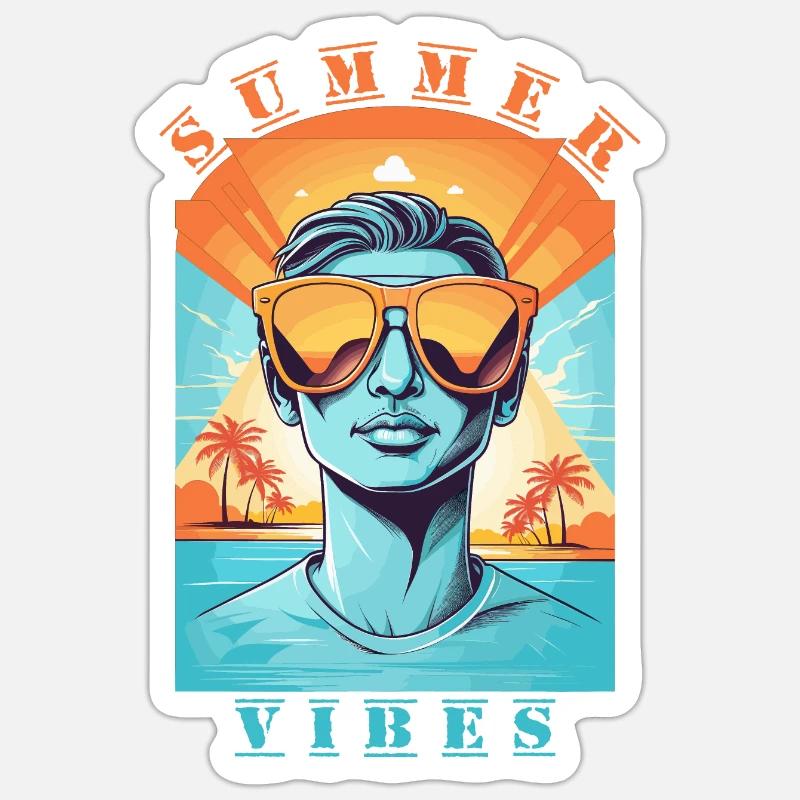 Sticker taille S (10 x 10 cm) - 