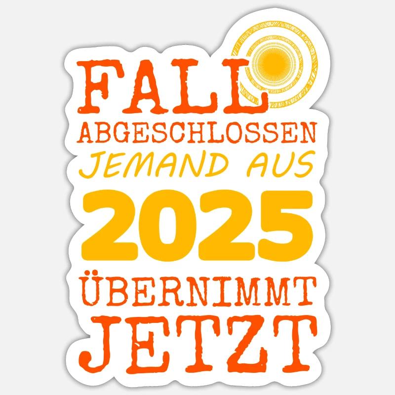 Case 2025 Sticker size S (10 x 10 cm)