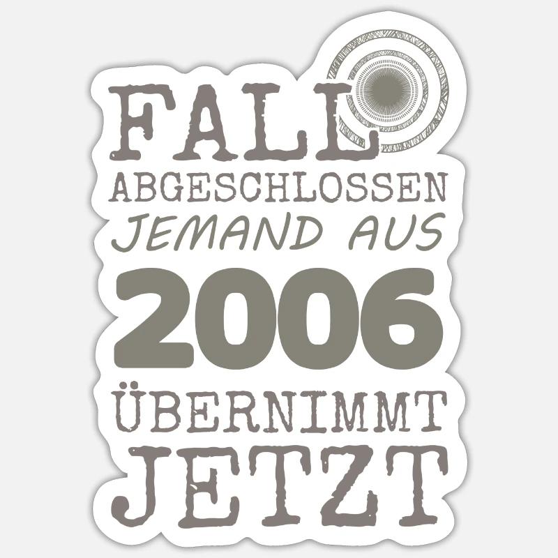 Sticker Größe S (10 x 10 cm) - 