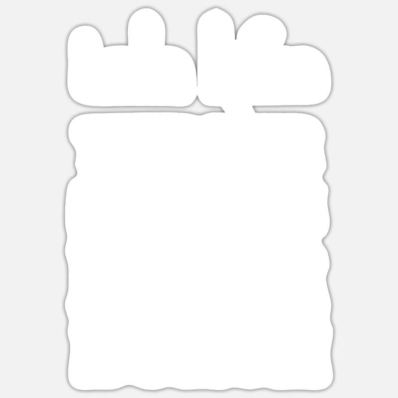Sticker Größe S (10 x 10 cm) - 