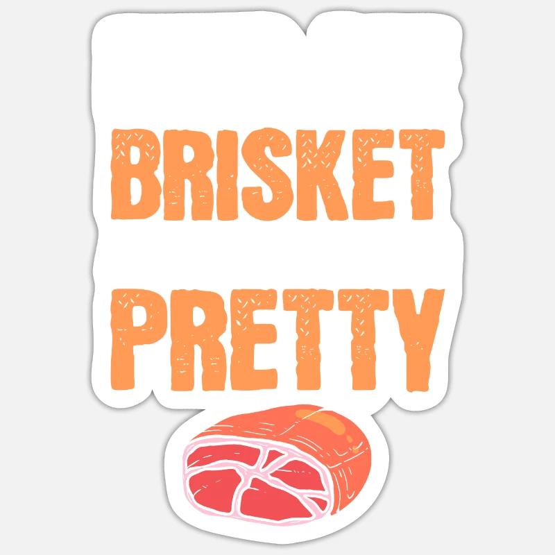 BBQ Sticker size S (10 x 10 cm)