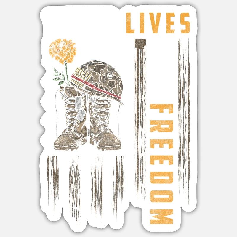Militär Waffe Gewinner - Sticker Größe S (10 x 10 cm) - Mattweiß