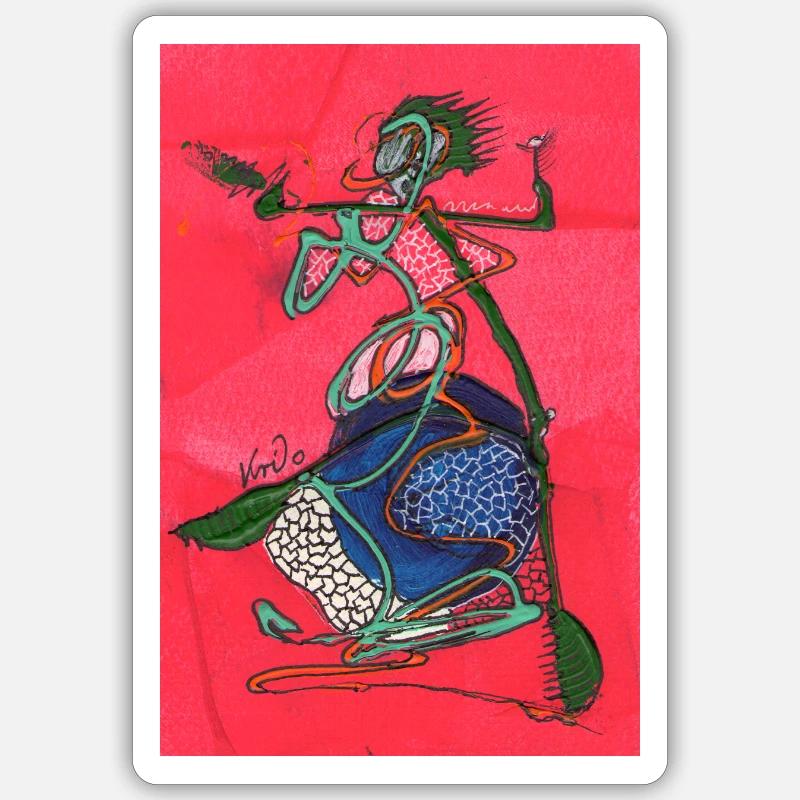 Sticker size S (10 x 10 cm) - 