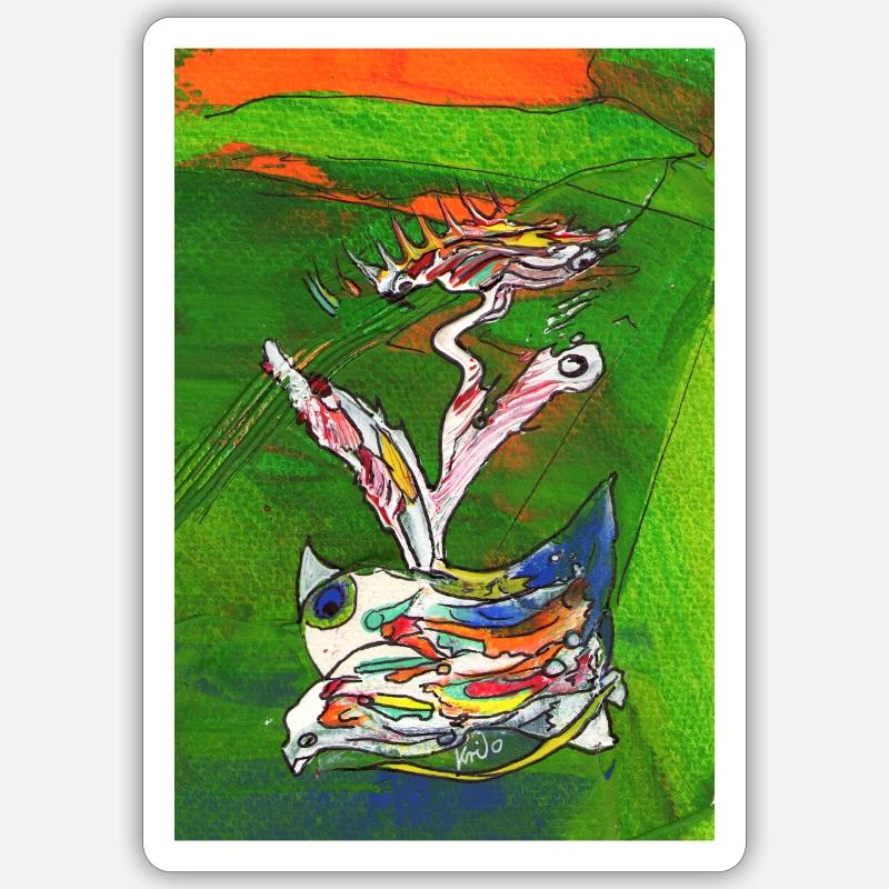 Sticker taille S (10 x 10 cm) - 