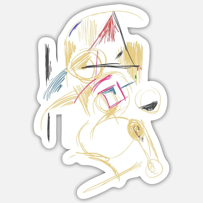 Sticker taille S (10 x 10 cm) - 
