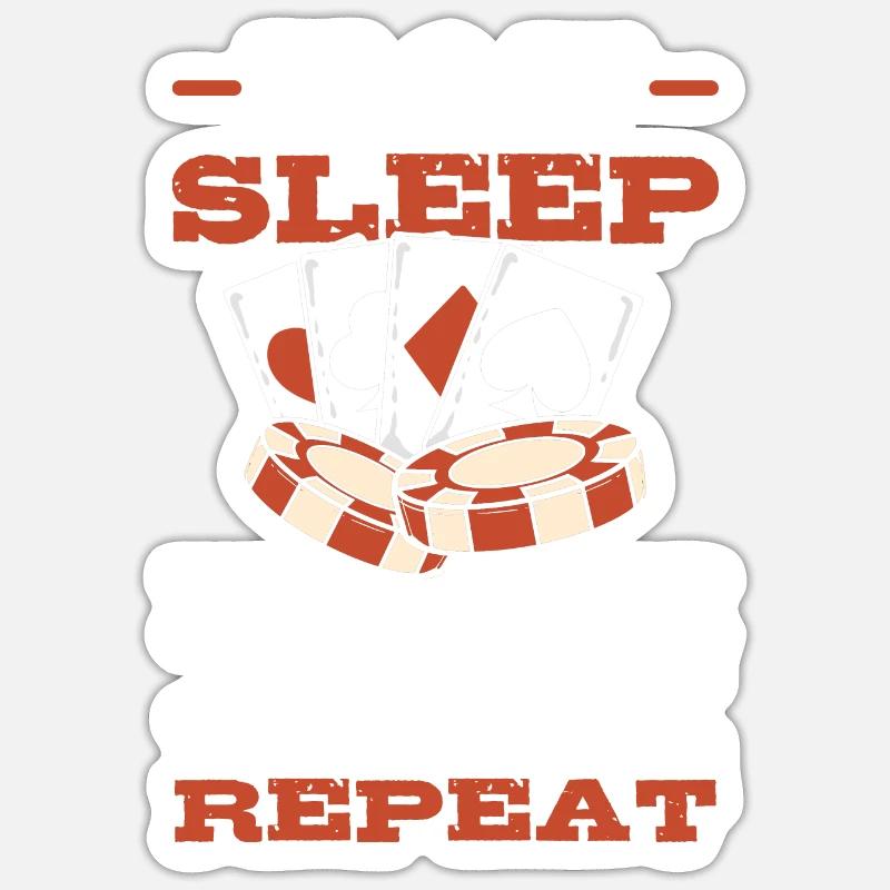 Blackjack Black Jack - Sticker size S (10 x 10 cm) - white matte