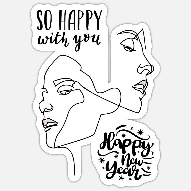 Sticker taille S (10 x 10 cm) - 