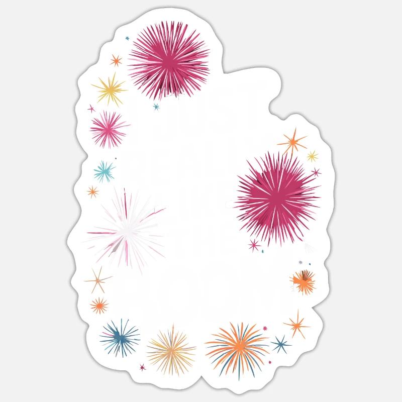 Pyrotechnics Fireworks Pyrotechnics Sticker size S (10 x 10 cm)