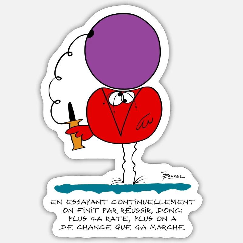 Sticker taille S (10 x 10 cm) - 