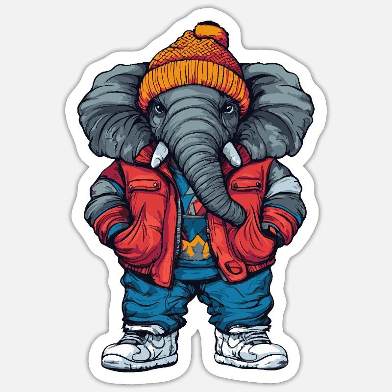 Sticker taille S (10 x 10 cm) -