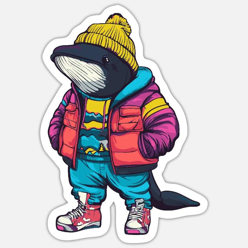 Sticker Größe S (10 x 10 cm) - 