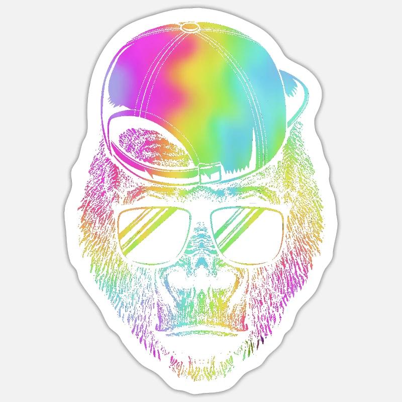 Sticker taille S (10 x 10 cm) - 