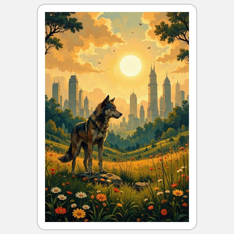 Sticker Größe S (10 x 10 cm) - 