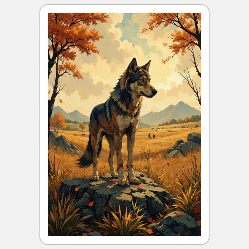 Sticker Größe S (10 x 10 cm) - 