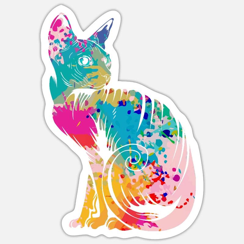 Sticker taille S (10 x 10 cm) - 