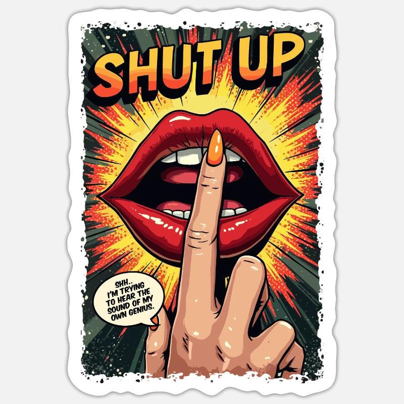 Sticker size S (10 x 10 cm) - 