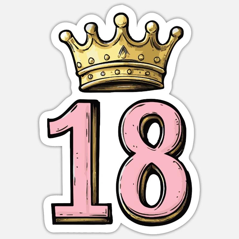 Sticker Größe S (10 x 10 cm) - 