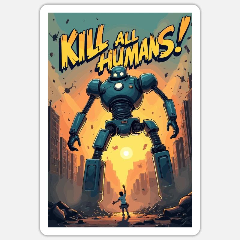 Apocalypse Sticker size S (10 x 10 cm)