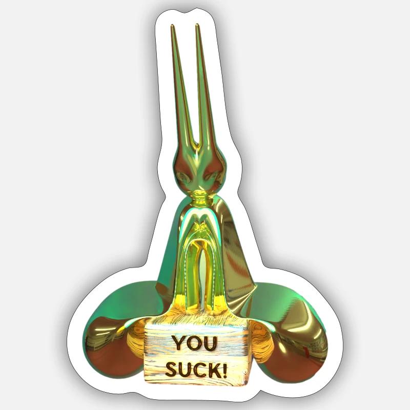 Sticker Größe S (10 x 10 cm) - 