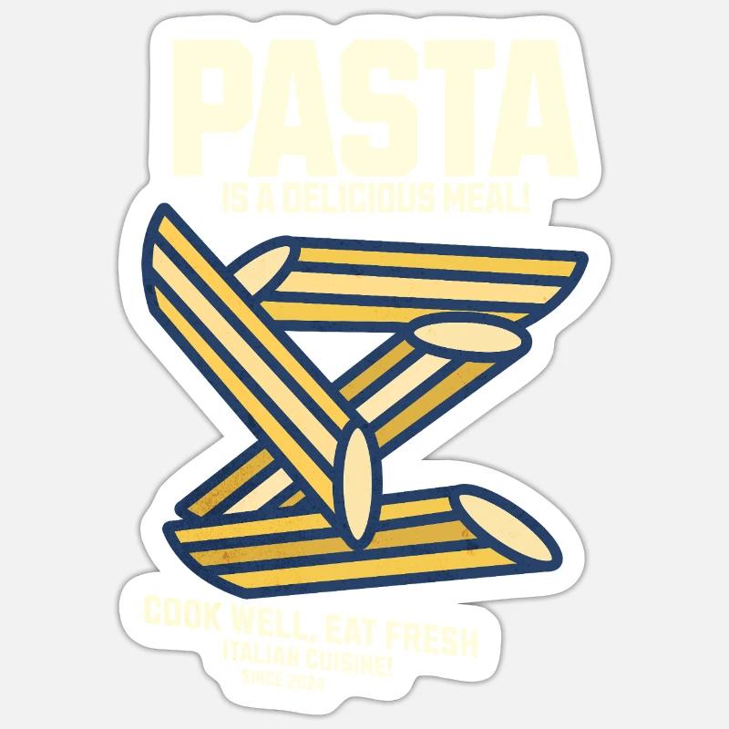 Pasta Delicious Meal Sticker size S (10 x 10 cm)
