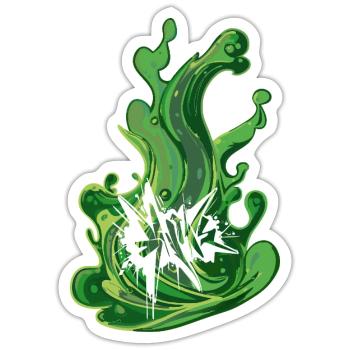 Graffiti Street Art Spray Cans - Sticker size S (10 x 10 cm) - white matte - Front