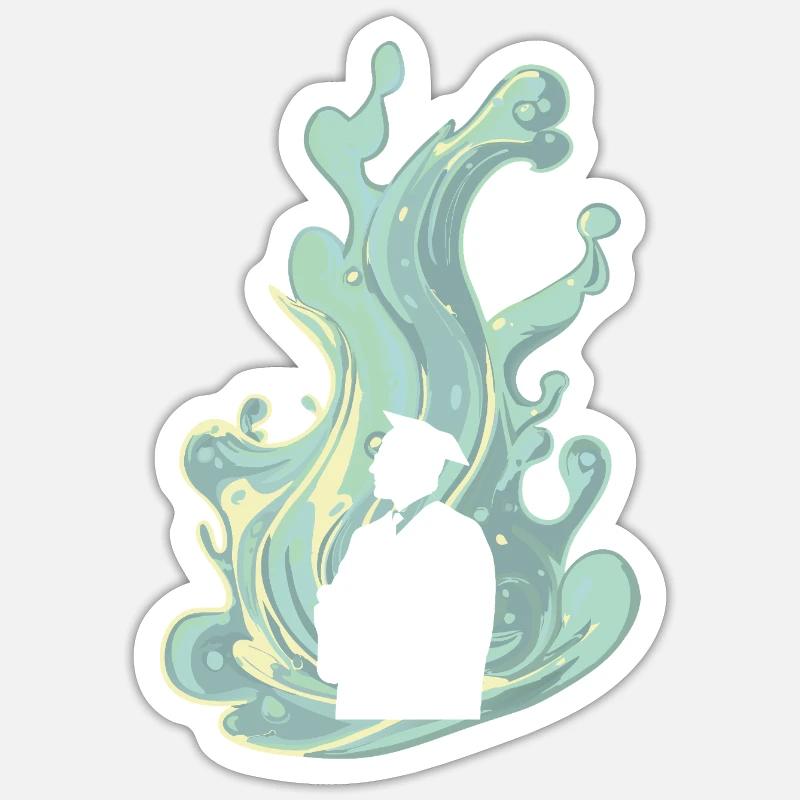 Dottorati di Ricerca Accademici Sticker formato S (10 x 10 cm)