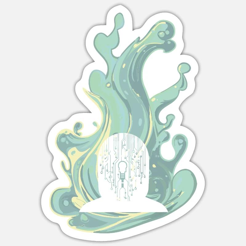 Sticker Größe S (10 x 10 cm) - 