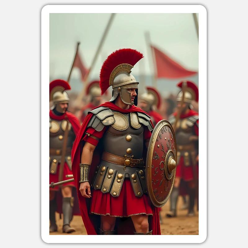 Le centurion commande, les mythes slaves persistent dans le Sticker taille S (10 x 10 cm)