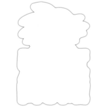 Ce n’est pas une phase maman ! Emo Goth Alternative - Sticker taille S (10 x 10 cm) - blanc mat - Devant