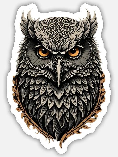 - Sticker size S (10 x 10 cm) - white matte