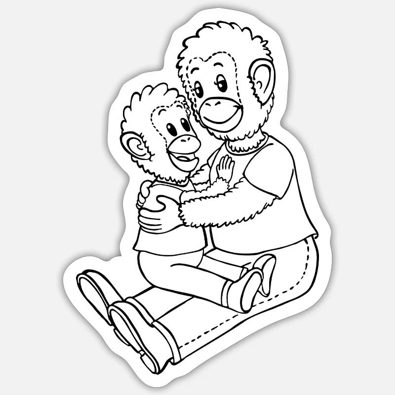 Sticker taille S (10 x 10 cm) - 